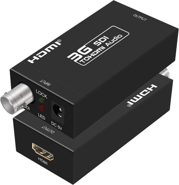 SDI to HDMI Converter Adapter Mini 3G HD Sdi Hdmi Adapter for SD-SDI, HD-SDI and 3G-SDI signals