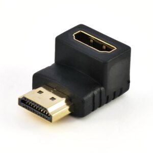 HDMI Horizontal - 90 Degree Right Angled Adapter Socket to Plug