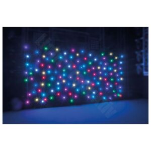 Starcloth Showtec Star Sky II Black RGB 6m x 4m Starcloth
