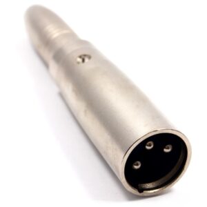 1/4" Jack to Male XLR Adaptor