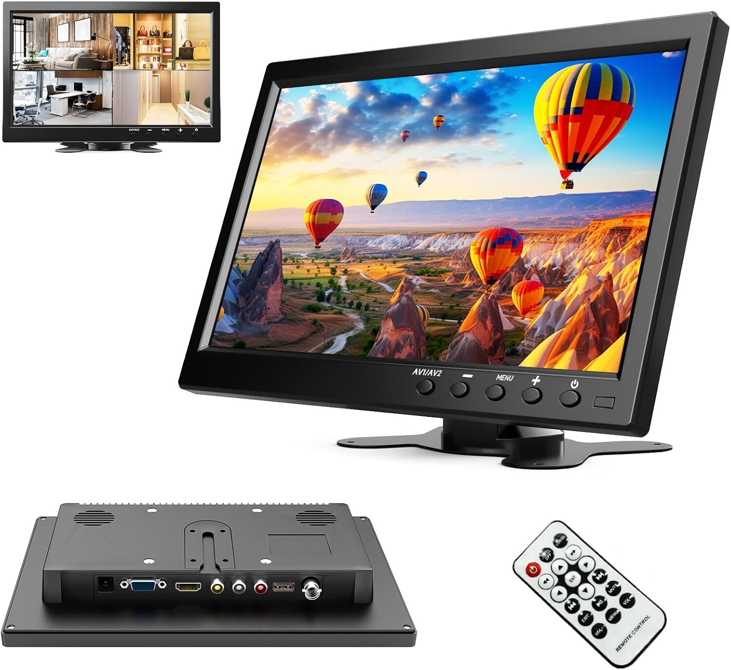 Small HDMI Monitor, HD 1024 * 600 Mini Monitor