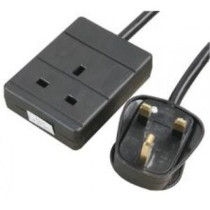 13Amp Male to Female Single Power Extension - 20m
