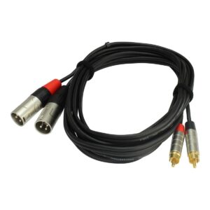 Phono To XLR Female