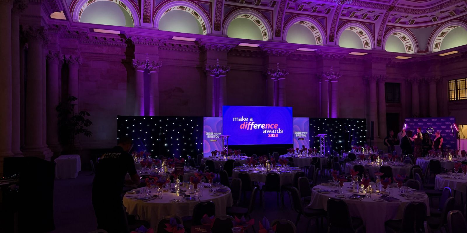 Bristol Harbour Hotel - Private Event with LED Video Wall